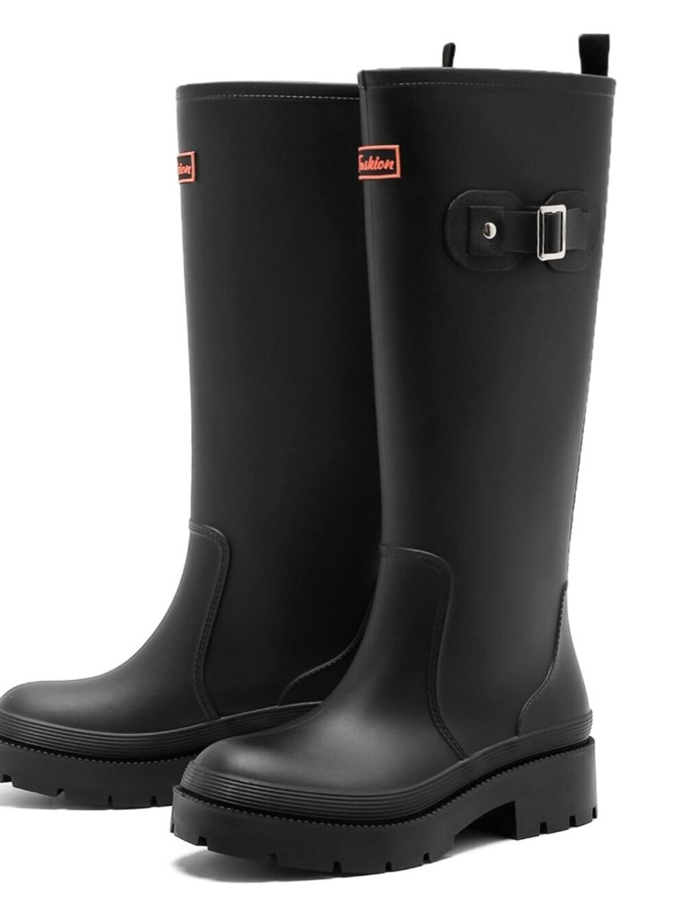 🆕 Women's Rain Boots Knee High Rubber Boots Waterproof Garden Shoes